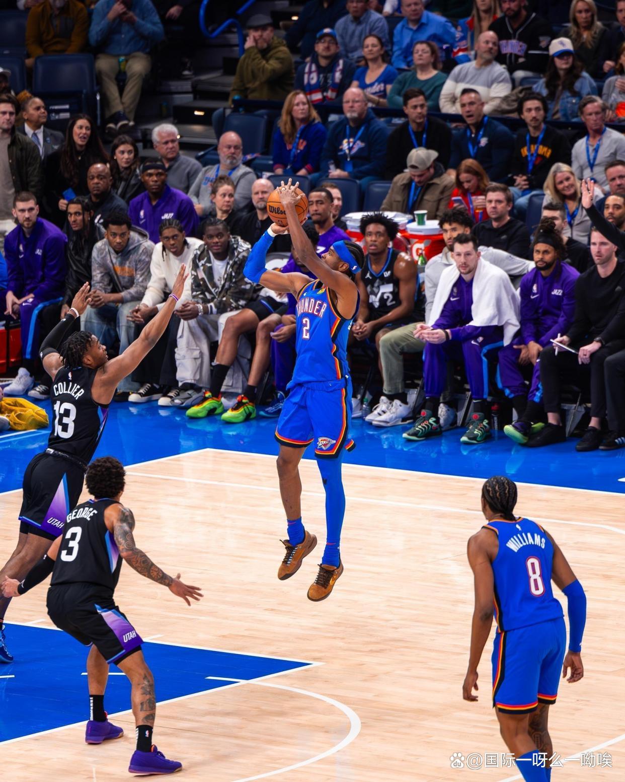 爵士遭遇逆转,雷霆连胜超过五场 爵士遭遇逆转,雷霆连胜超过五场